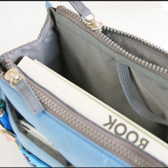 Gray & Yellow Purse Liner Organizer Protector - Picture 4 of 6